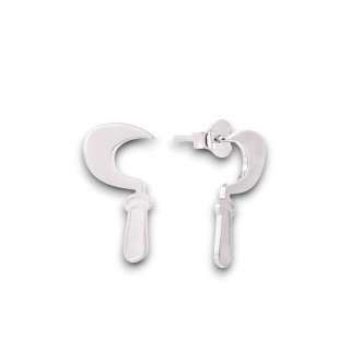 Boucles d'oreilles Serpe Boucles doreilles serpe réf. SE13409C | Carat et Moi