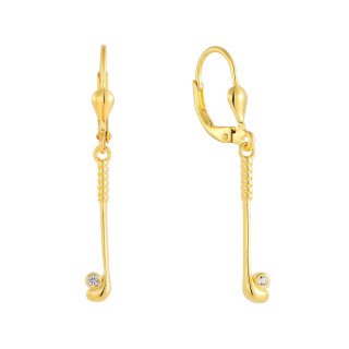 Boucles d'oreilles All Square Topaze | Carat et Moi