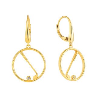 Boucles d'oreilles Fairway Topaze | Carat et Moi