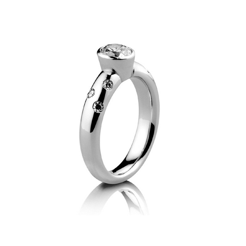 Solitaire Isola en or et diamant | Carat et Moi