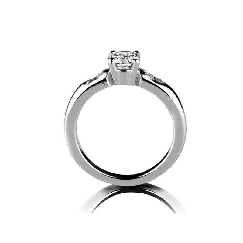 Solitaire Malekula en or et diamant | Carat et Moi