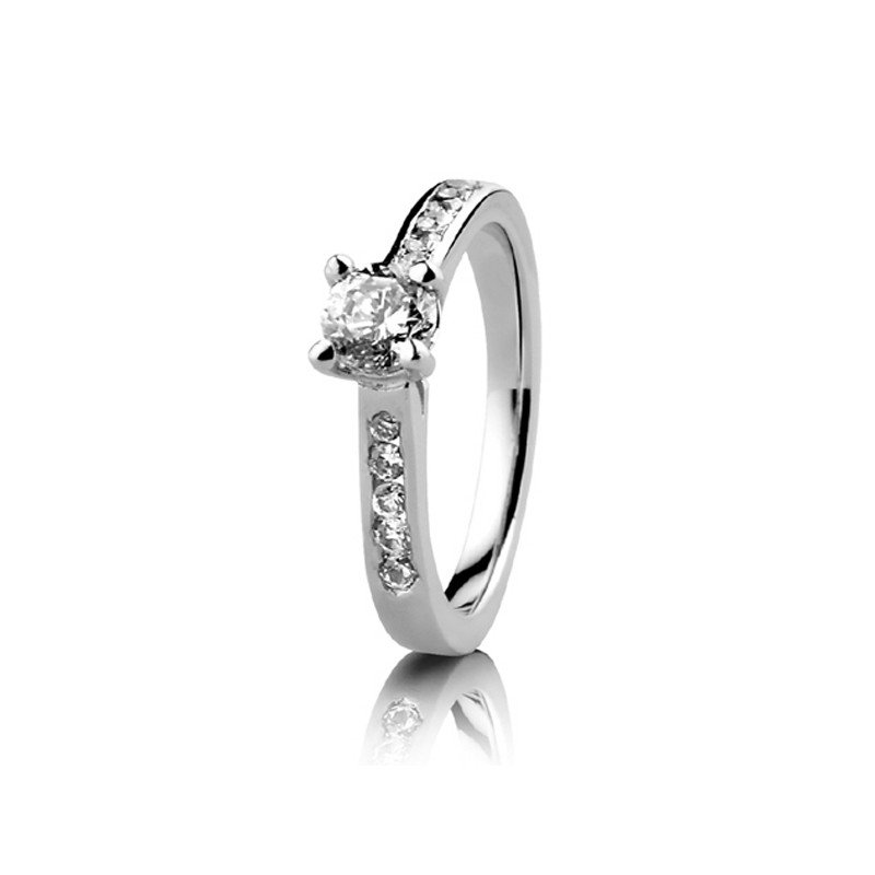 Solitaire Maoris en or et diamant | Carat et Moi