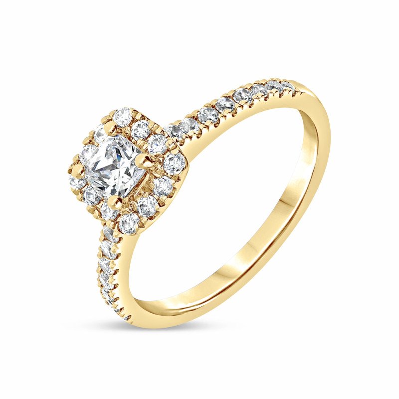 Solitaire Mona Ovale | Bagues fiançailles – Carat et Moi