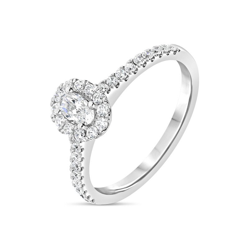 Solitaire Mona Ovale | Bagues fiançailles – Carat et Moi